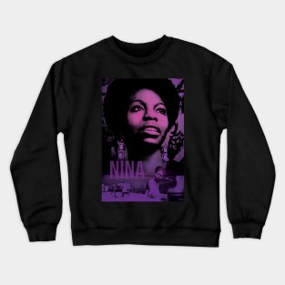 Famous Black Women Series | Nina Simone Mood Crewneck Sweatshirt